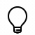 Light bulb icon symbolising innovative social media management ideas.